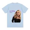 Louane 100 Cotton Tshirt Classic Aesthetic Graphic Print Tees Unisex Casual Streetwear Spring Summer Fashion Round Neck Tops