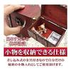 Wooden Treasure Box Jewelry Box with Metal Fittings Retro Antique Accessory Case Interior (large and Small Set)
