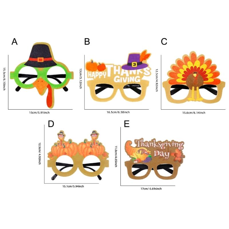 Turkey Glasses Happy Thanksgiving Day Glasses Harvest Festival Decorations Party Supplies For Home School Activity