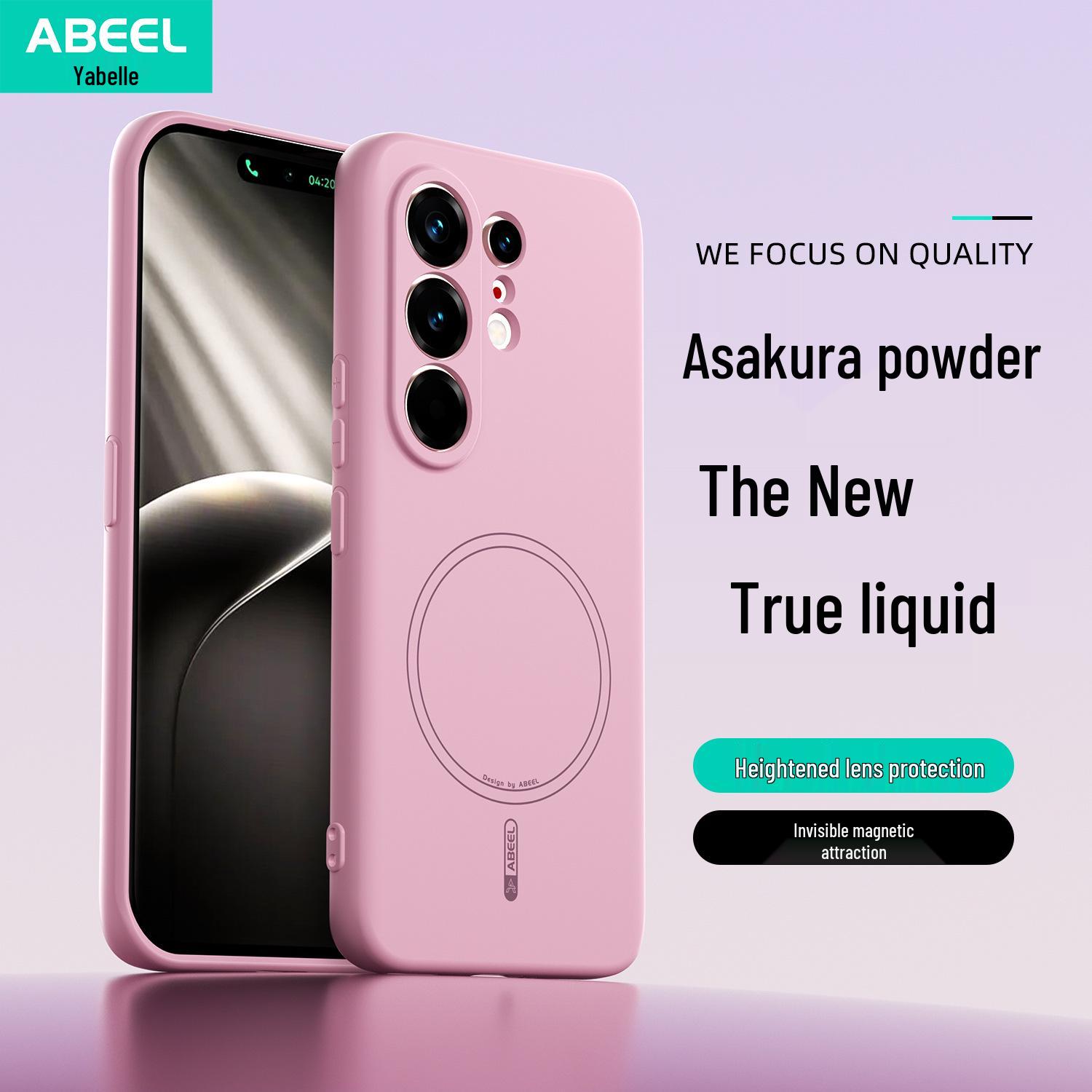 

Magnetic Liquid Silicone Case for Tecno Camon 50 Pro: Drop-Proof, Soft, and Skin-Feel Camon 50 4G