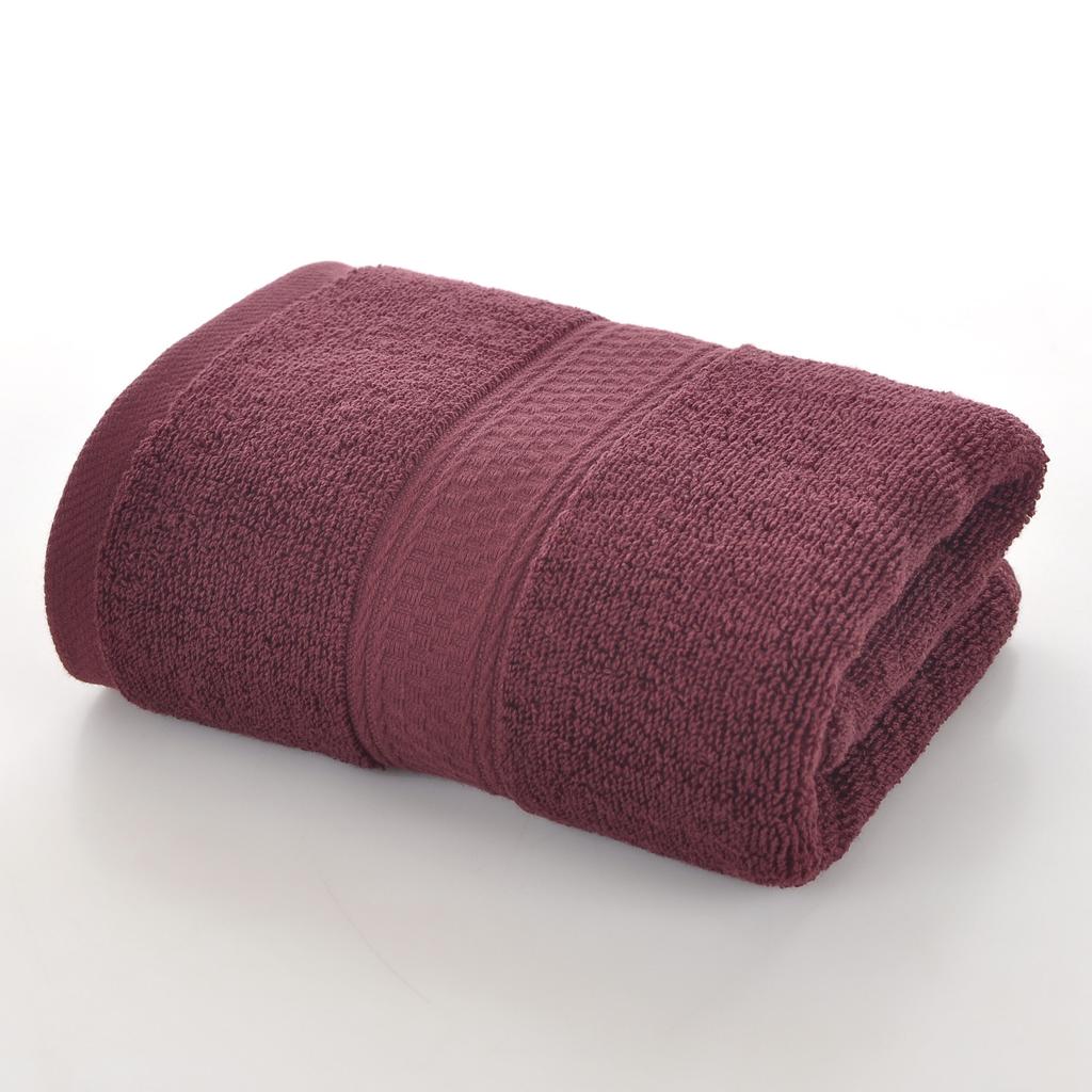 Style, plain cotton towel, household face towel, soft and absorbent