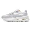 Li Ning 92 Shadow Slip Resistant Abrasion Resistant Low Top Casual Shoes Women's Gray White AGCT250-3
