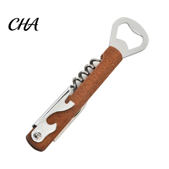 Beverage Opener for Beer 3-in-1 Wine And Corkscrew Bottle Opener, Compact Manual Wedding Gifts Groomsmen Tool, Multifunctional Home Kitchen Bar Travel
