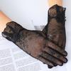 Sunscreen Gloves for Women In Spring and Summer Lace Thin Touch Screen Gloves for Driving Breathable Sunshade Outdoor Cycling Gloves