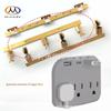 US Standard Power Strip Copper Contact Piece for Mixed Spacing Sockets