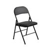 Compact Folding Chair with Backrest for Home, Office, or Dining