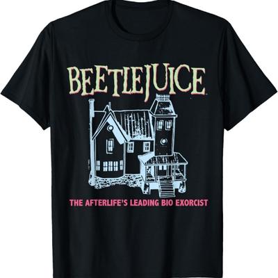 Beetlejuice - Haus Der Nachwehen Führender Bio-Exorzist T-Shirt