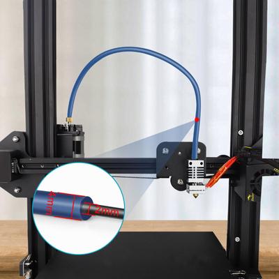 Tubo in PTFE Teflon Sostituisce 1 Metro, Prestazioni Stabili Raccordi Pneumatici, Parte di Ricambio Stampante 3D