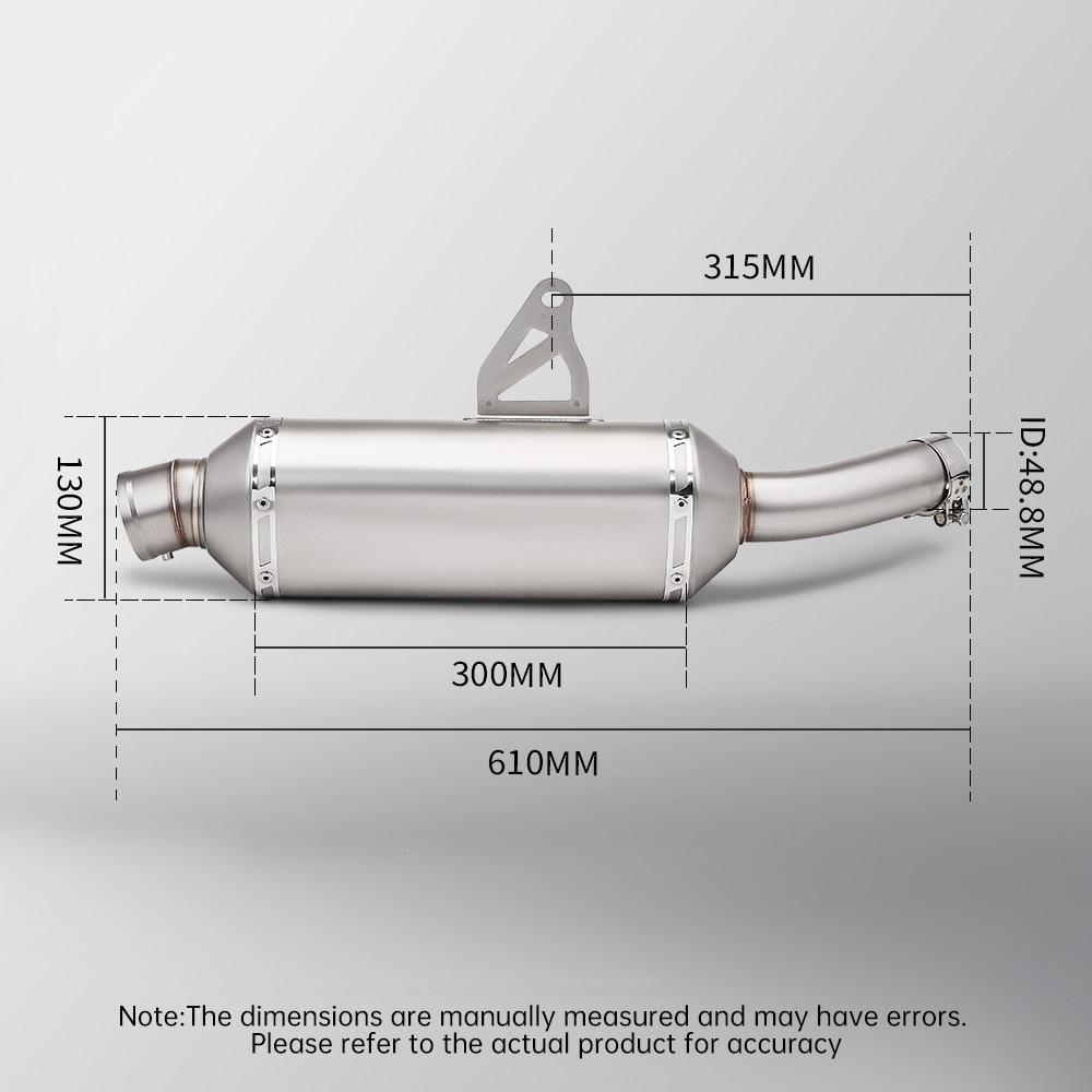 XL750 Transalp/CB750 Custom Exhaust Tailpipe