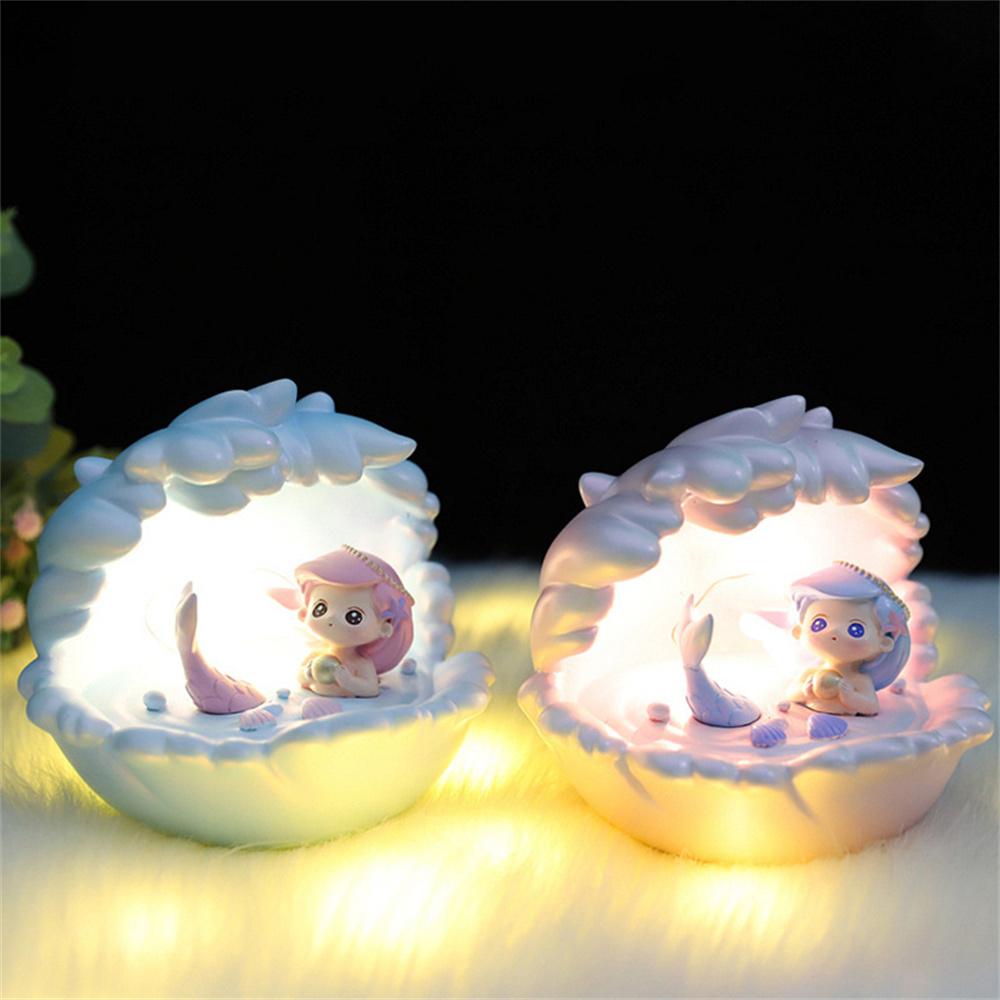 Fall-resistant Led Night Lights Low Power Consumption Eye Protection Ambience Lamp Pink Long Endurance Small Table Lamps