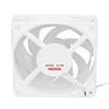 PWM PC Case Fan White MFDB Hydraulic Bearing 2200RPM Intelligent Temperature Control 7 Blades 4 Pin
