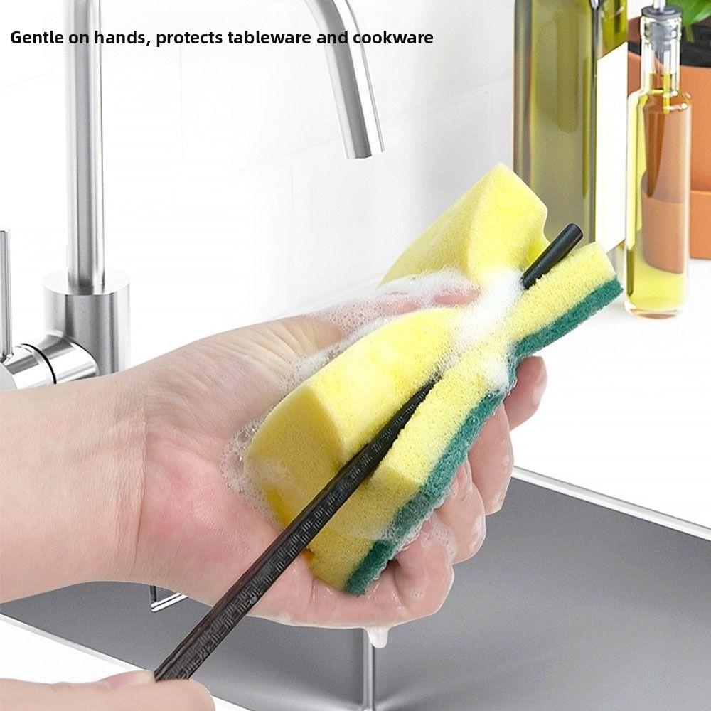 Perie de curățat cu două fețe Reutilizabilă Curăță Frecare Durabilă Pad de curățat Curățare gospodărească