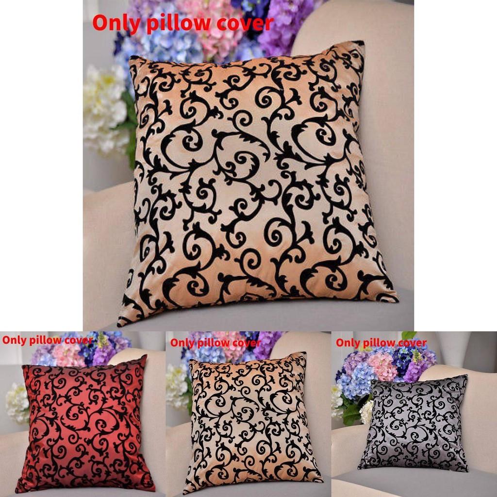 Modern Minimalist Plush Velvet Cushion Cover For Sofa Bed And Office Decor In Various Colors