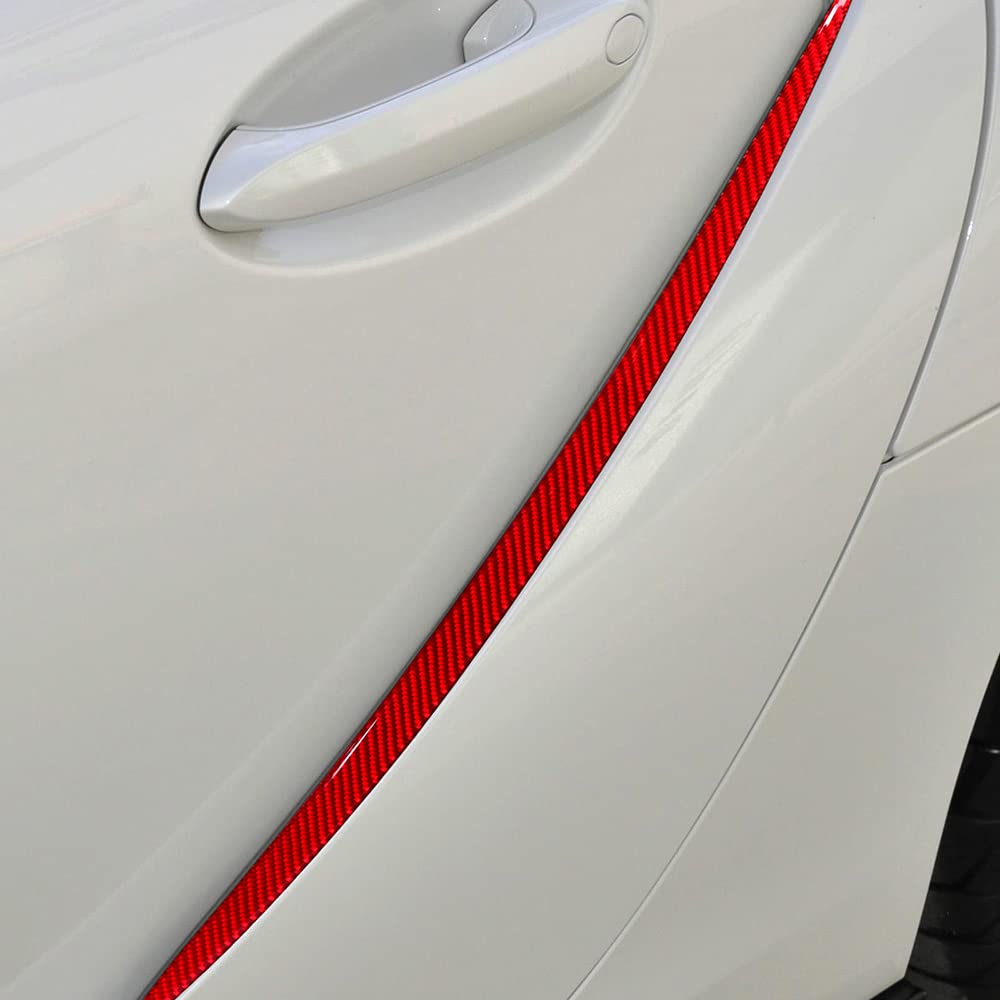 AIRSPEED Toyota Supra GR A90 A91 MK5 Exclusive Accessories Real Carbon Fiber Car Door Protection Plate Scratch Prevention Door Guard Sticker Decal