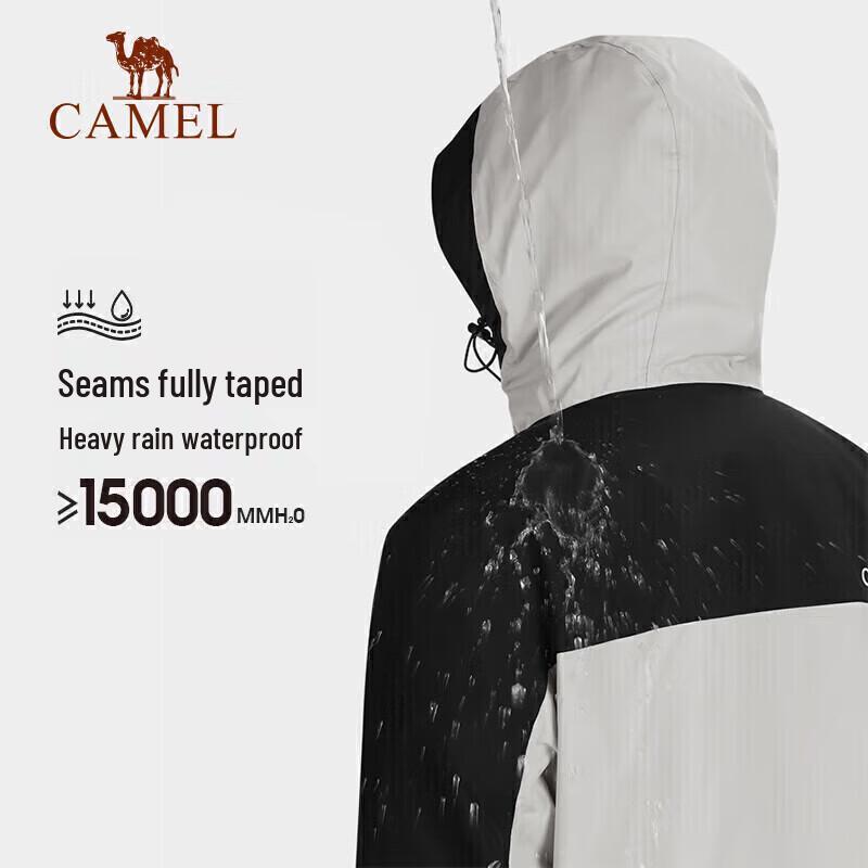 CAMEL 3-in-1 Waterproof Windproof Outdoor Jacket