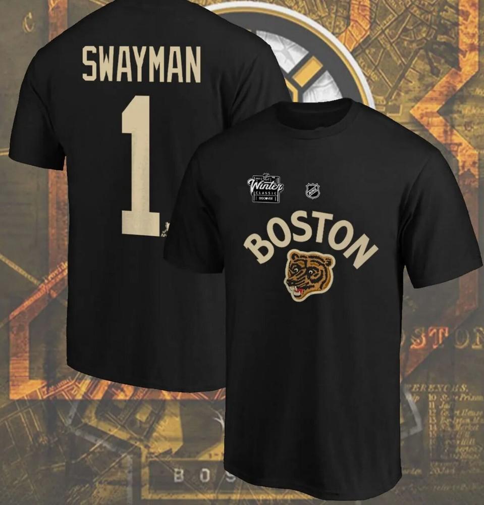 

СКИДКА 30%!! Джереми Суэйман #1 Бостон Брюинз 2023 Хоккейная Командная Футболка S-3XL 4XL