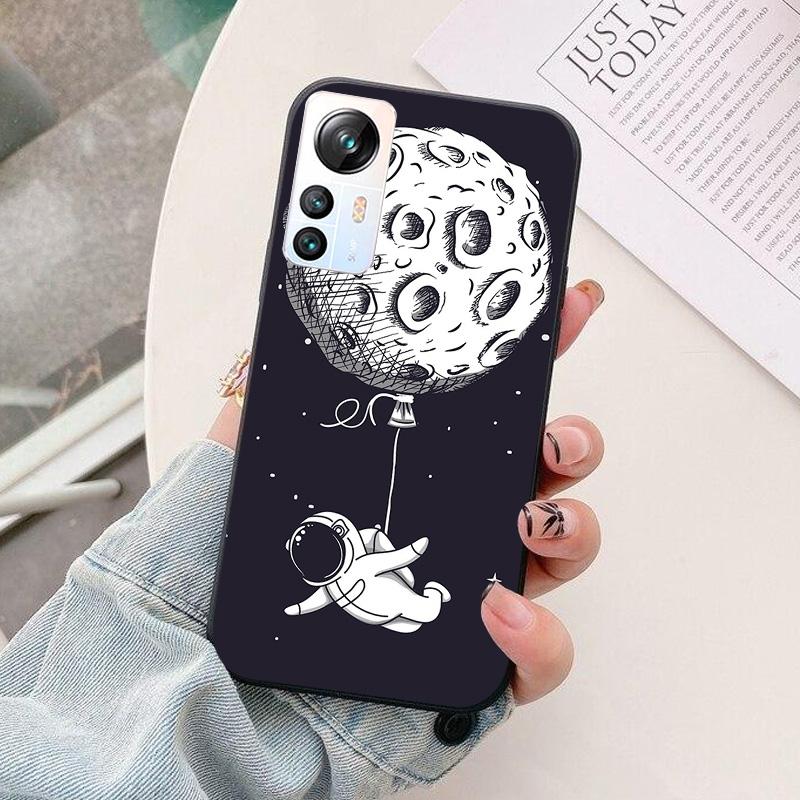 For Blackview A85 A96 A100 A200 Pro Phone Case astronaut Silicone Camera Protection Back Cover For BlackviewA85 A 96 Funda Coque