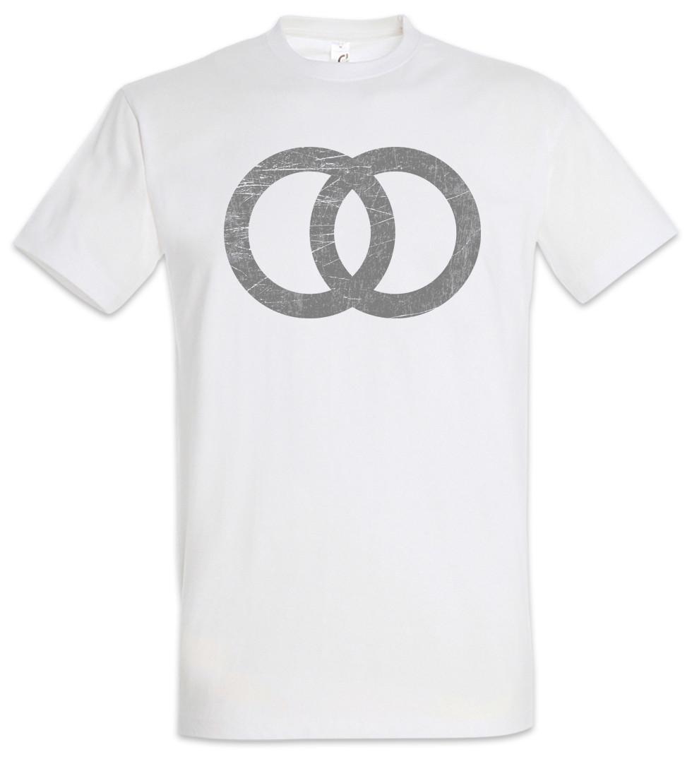 Wedding Symbol T-Shirt Marriage just married Ring Rings Sign XL