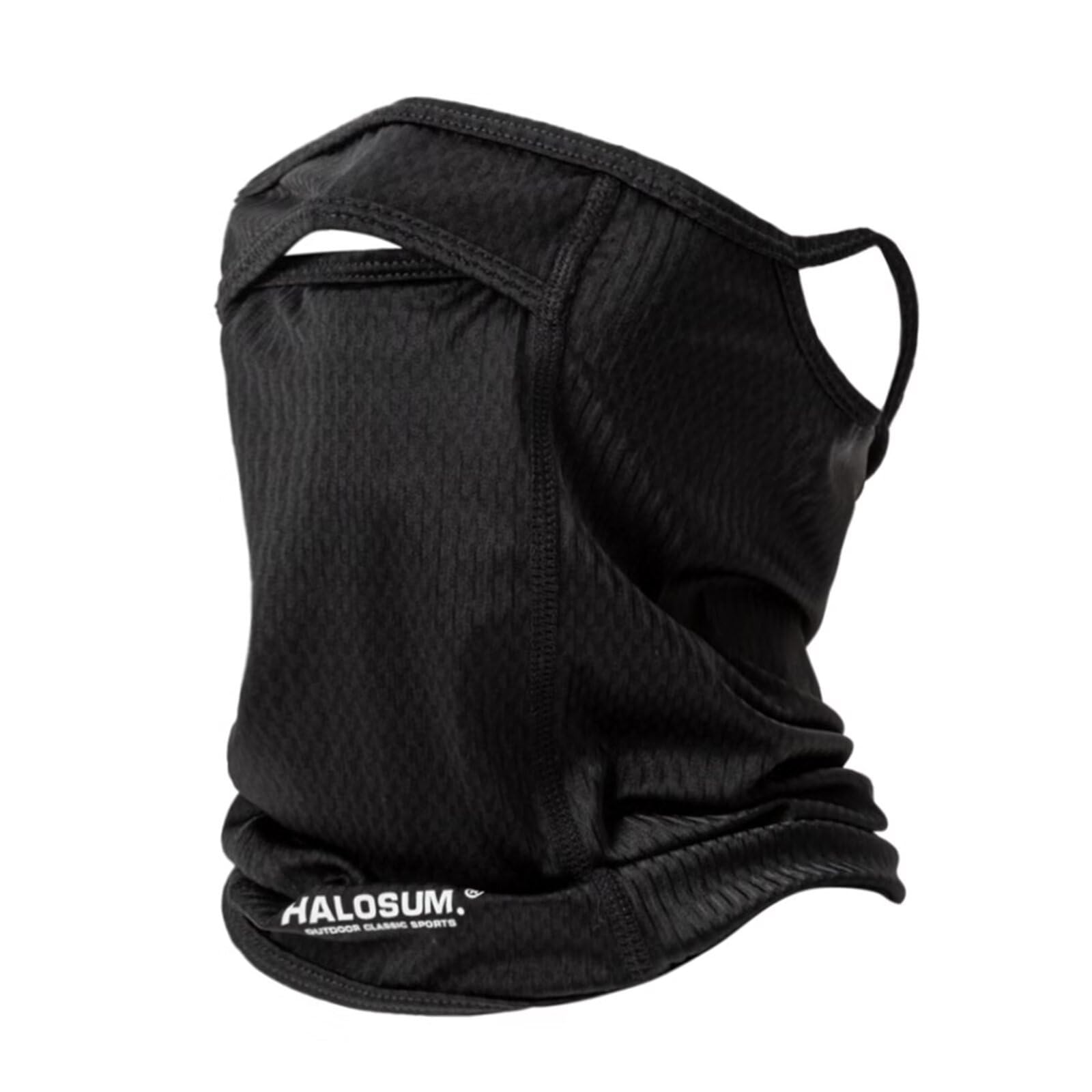 

LEZOOY Face Guard for UPF Cooling Opening Stretchy Neck Warmer with Ear UV Sun Perfect for Outdoor Activities like and Black Cover/Neck Summer, 50+, чёрный