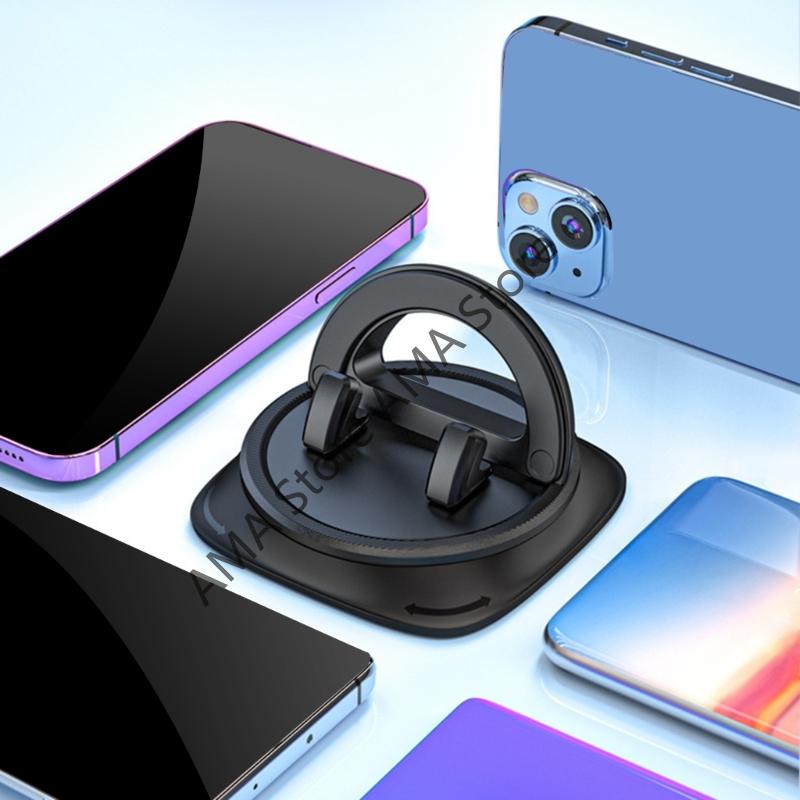 X7JF ABS Car Phone Stand Not Slip Design Dashboard Mount For Driving