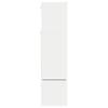 6 Piece Wall Mounted TV Cabinet Set White Particleboard