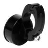 Waterproof Aluminum Alloy Handlebar Mount Clock Watch for Universal Motorcycles (Black)
