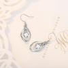 New 925 Sterling Silver Earrings 5A Zircon Sparkling for Women Luxury Wedding Engagement Jewelry Drop Earrings Party Gifts