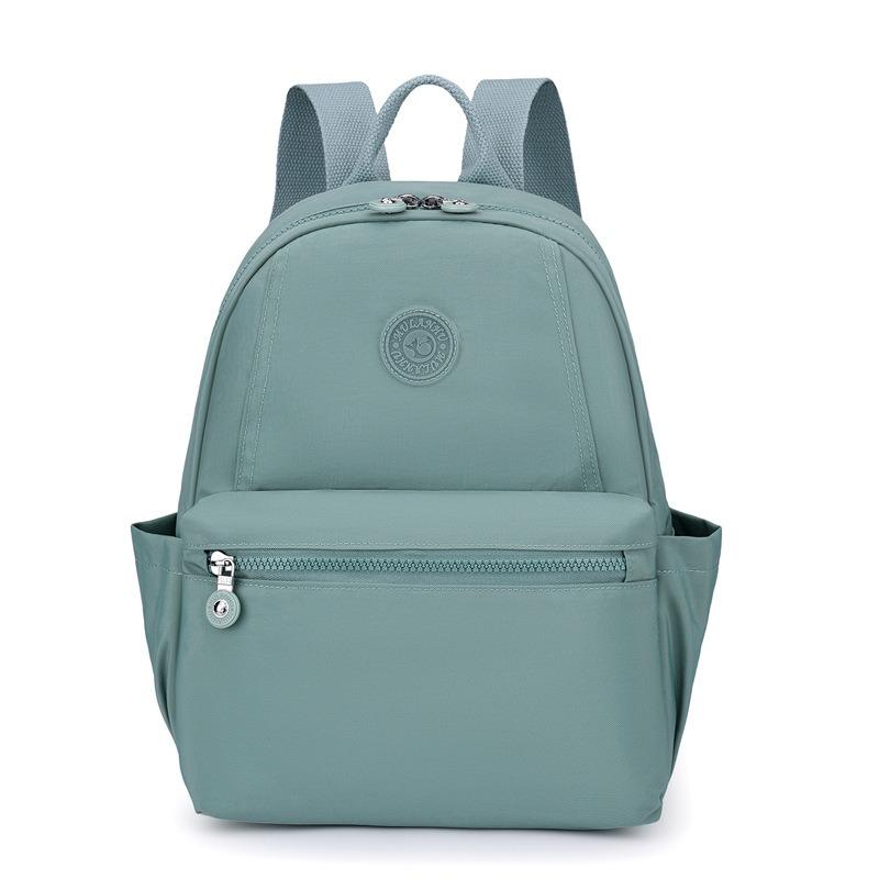 Summer Oxford Cloth Lightweight Medium Ladies Mommy Simple Backpack Student Simple Canvas School Bag