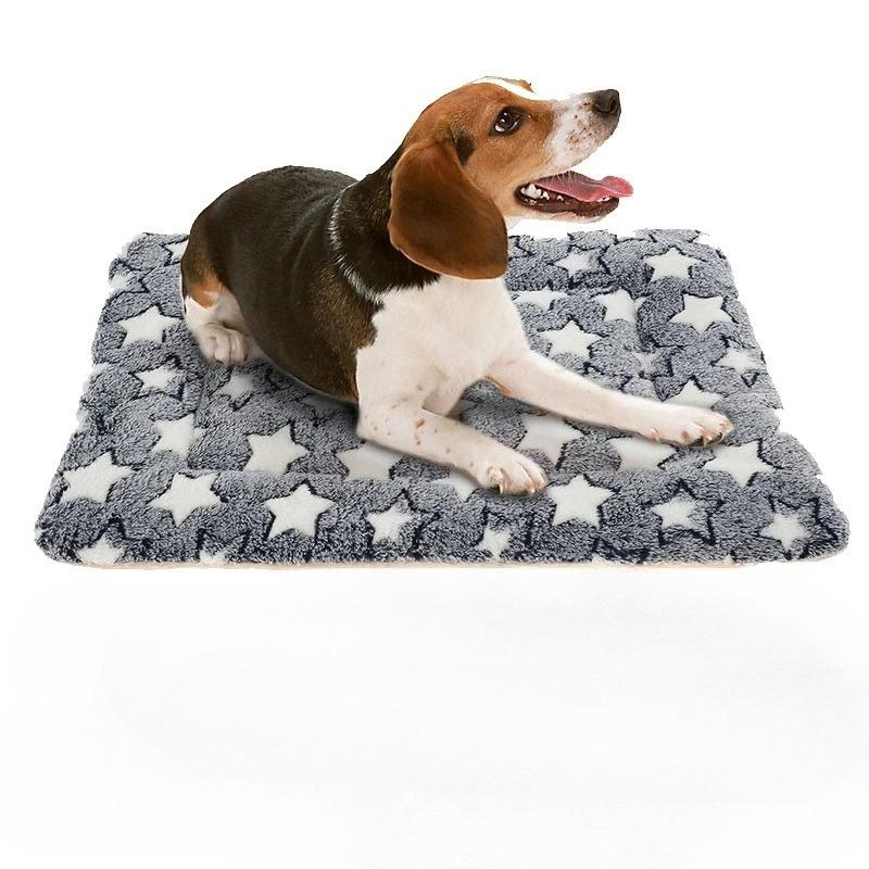 Plush Pet Sleeping Mat Dog Bed Puppy Bed for Small and Large Dogs Cat Litter Cushion Pet Supplies