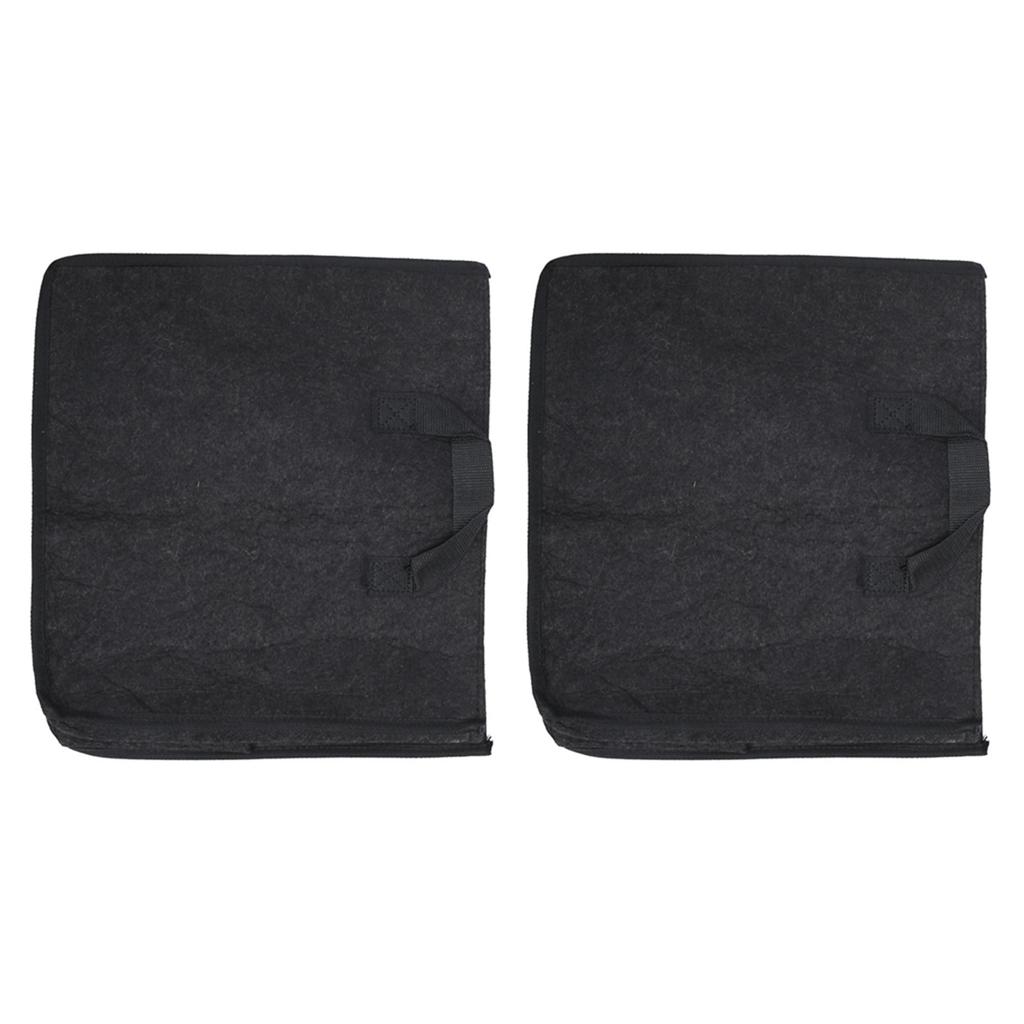 2PCS Plant Grow Bags Felt Vegetable Growing Pots with Handles Flower Planting Bed25Gallon
