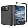 Skin Feel Contrast Color TPU+PC Hybrid Phone Case For iPhone Duo, Shockproof Anti-Scratch Protective Cover