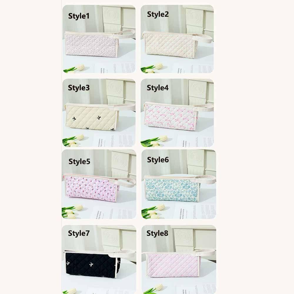 Large Capacity Hair Dryer Storage Bag With Handle Space Saving Cosmetics Storage Bag Dustproof Soft Stationery Organizer