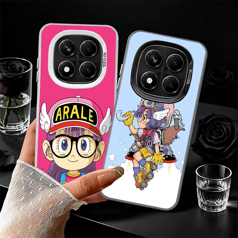 Arale S-Slump Anime Soft Phone Case for Xiaomi Redmi Note 13 14 15 Pro Plus 12S 12 11S 11 11T 10S 10 Shockproof Cover Back Shell