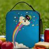 Invaders Zims Gir Lunch Bag  Outdoor Picnic Lunch Box For Unisex Cute Print Thermal Tote Handbags Oxford Portable Cooler Bag