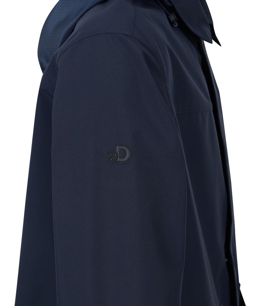 Discovery Expedition Men'S Vertex 3L Detachable Hooded Collared Work Jacket (D/Navy)
