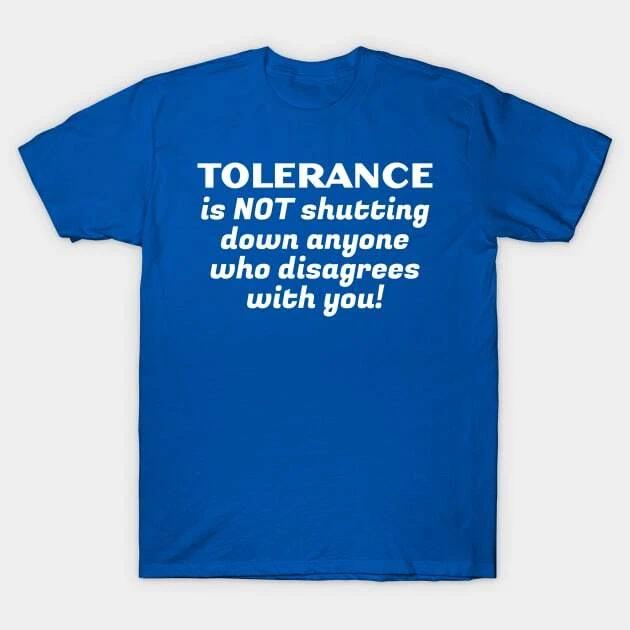 Tolerance Is Not Made in Australia T-Shirt M