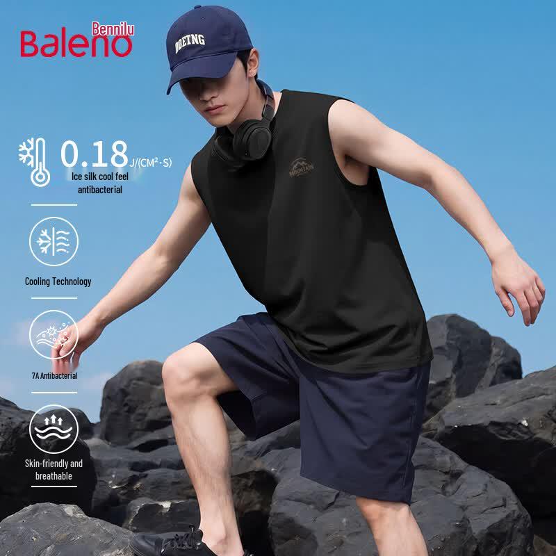 Baleno Men s Cool-Touch Quick-Dry Athletic Tank Top L