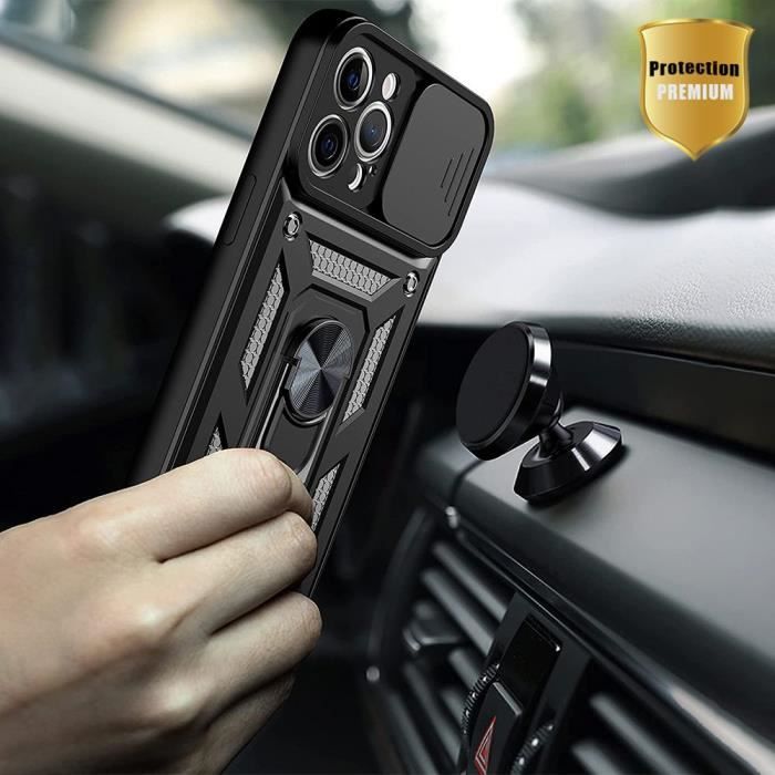Coque - BOOLING - iPhone 14 Pro Max - Antichoc - Protection Caméra - 2 Verres Trempés