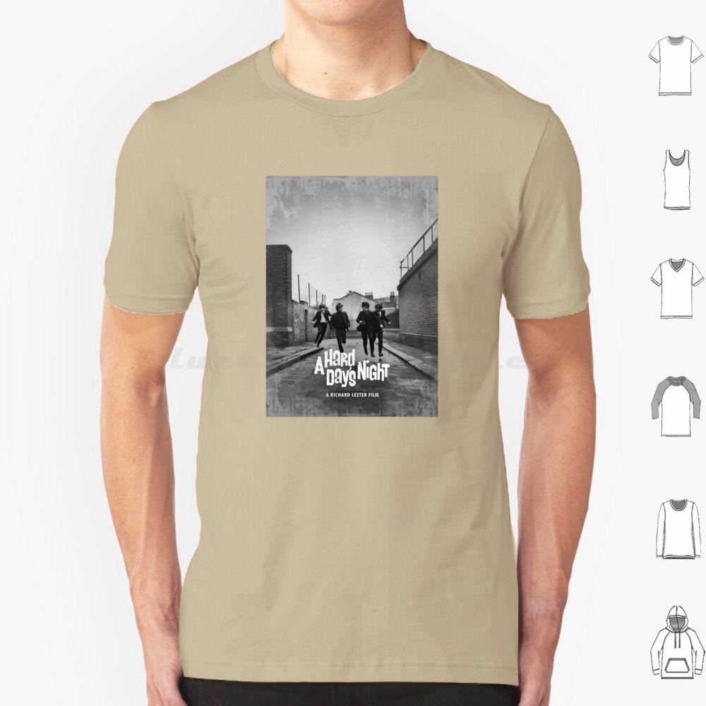 A Hard Days Night T Shirt Cotton Men Women DIY Print Movie Film Cinema Hollywood Minimal Oscar Drama Comedy Horror