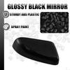 New Passenger Right Side Mirror Cover Cap Black For Ford Explorer 2016 2017-2019