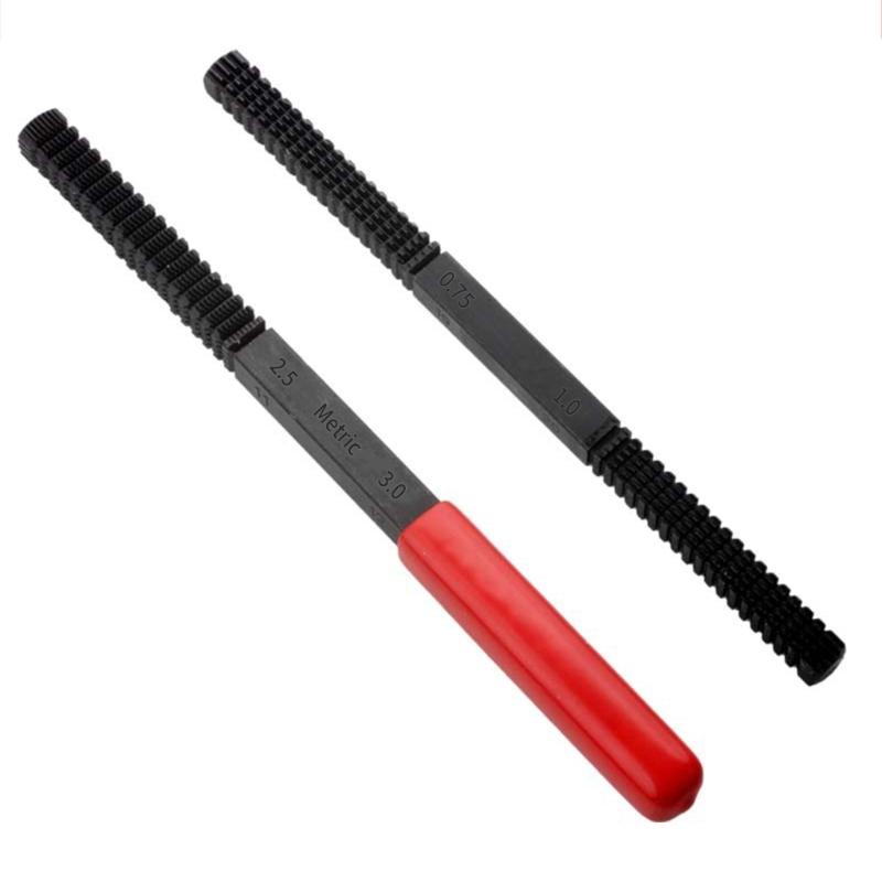 Thread File Thread Repair Tool Thread Restorer File Thread Repair File Heavy Duty Steel Thread Restorer File Polishing