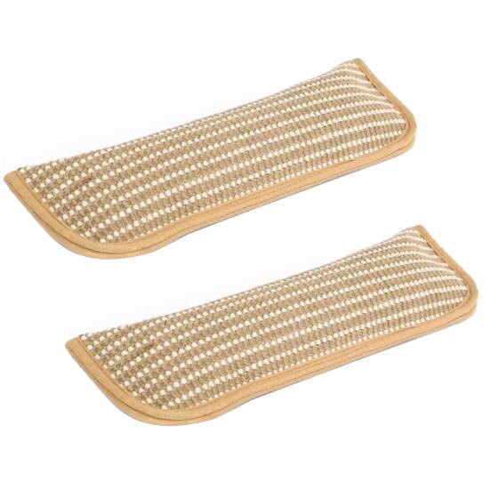 Yousheng 2Pcs Catnip Pillows for Cats Natural Sisal Scratching Pillow Toy Bite Resistant Kitten Kicker Toy for Indoor Cats Scratching Chewing Teething