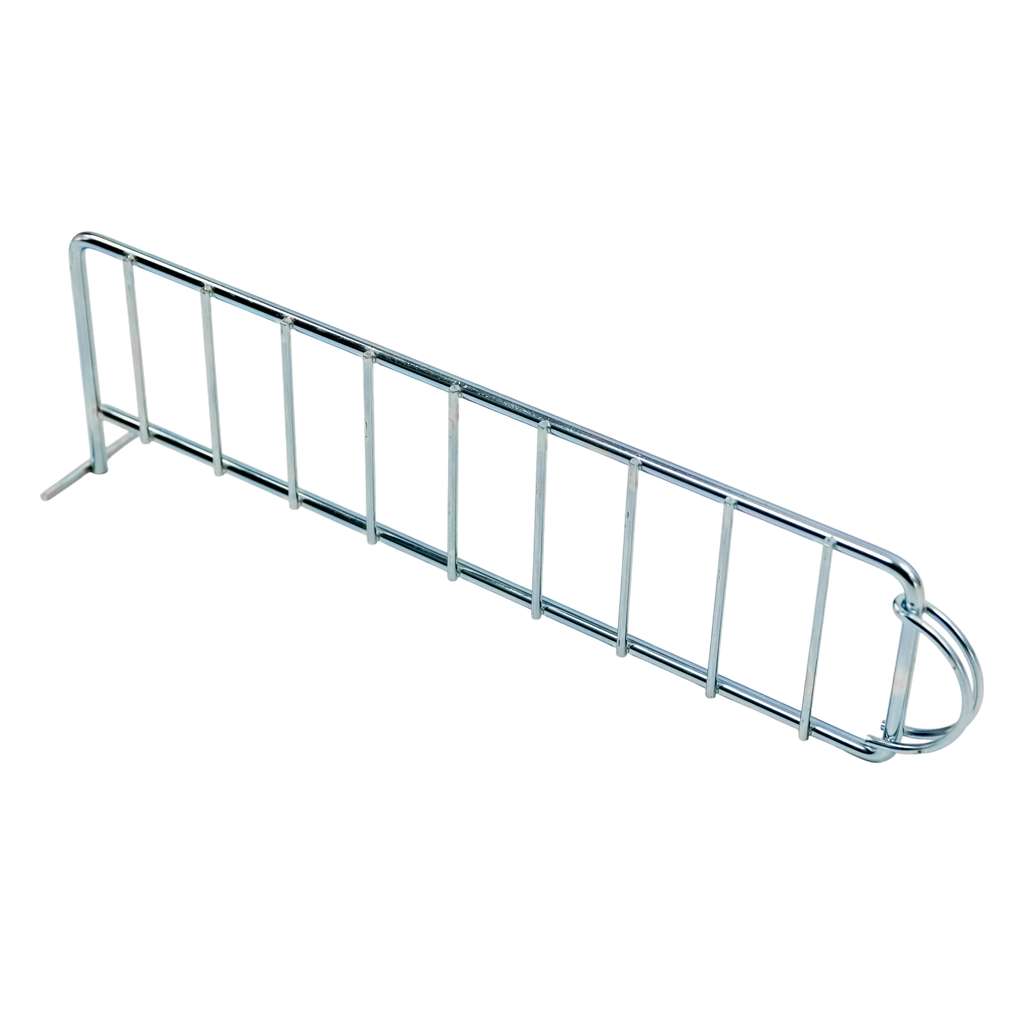 Trennwand für Mega-M Begrenzer G-27 cm H-6 cm Zink N