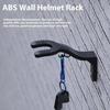 Motorcycle Helmet Wall Rack Hook Mount Helmet Storage Display Shelf for Bedroom Entryway Garage Use