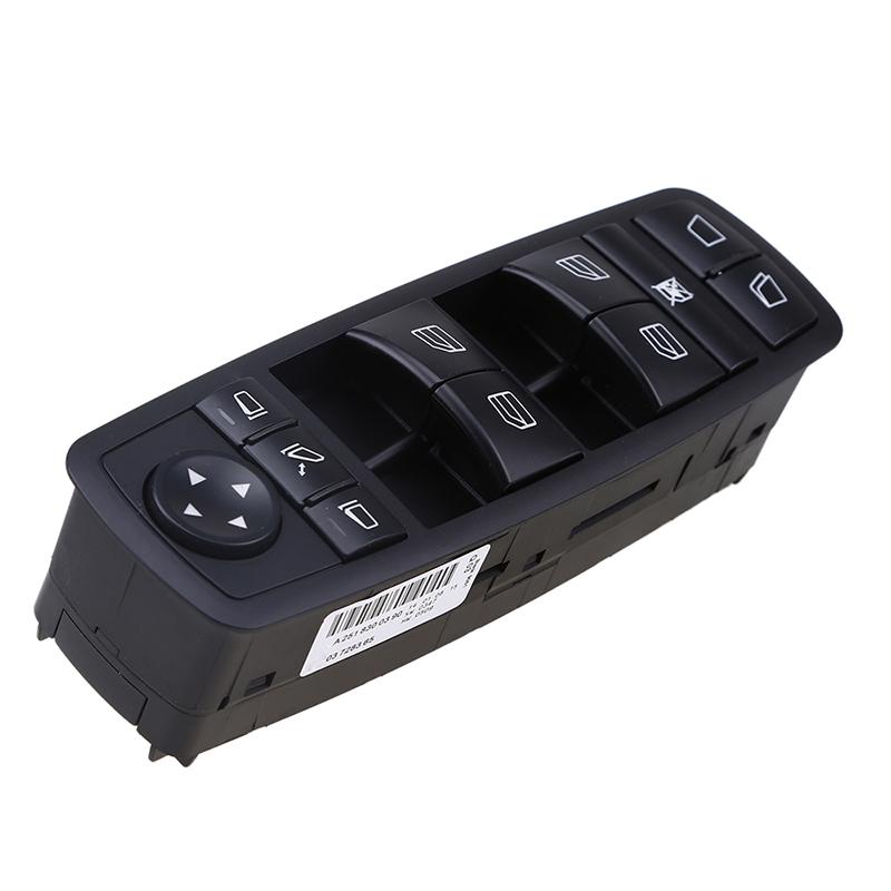 Car Black Master Power Electric Window Control Switch Panel A2518300390 Fit for Mercedes GL 350 CDI RWD 2005-2008