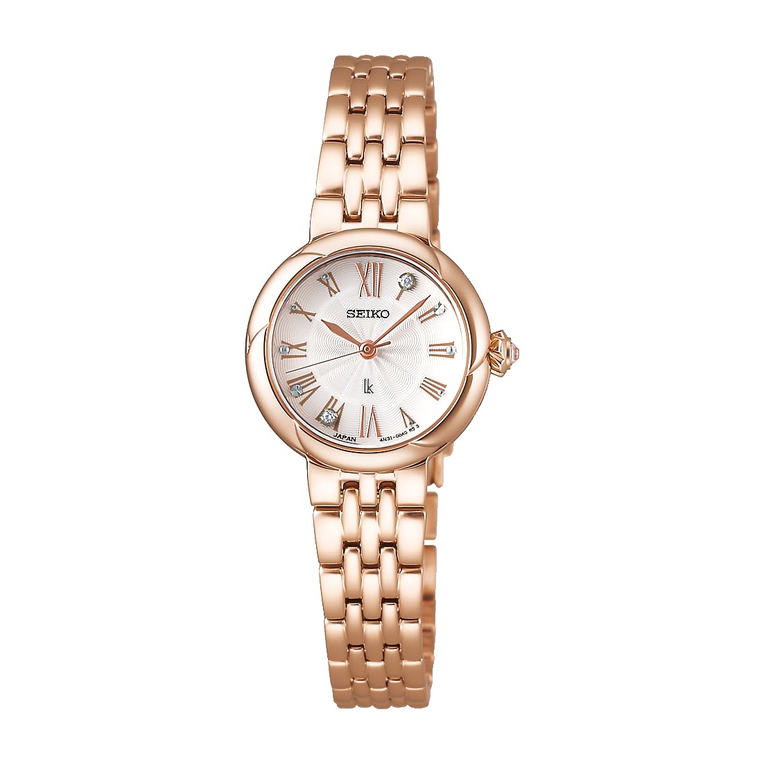 

SEIKO Watch LUKIA Grow SSWA008 Pink Gold Women s