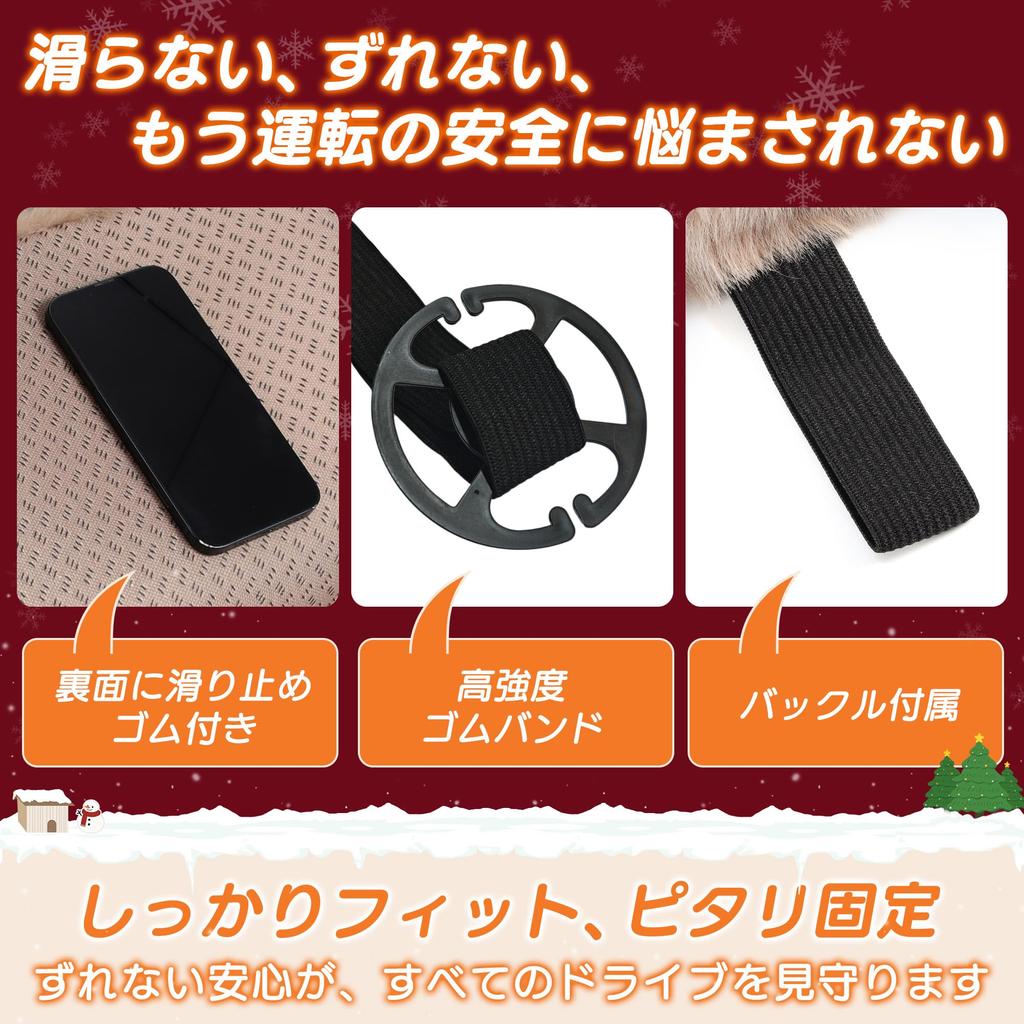 X AUTOHAUX Canvas Seat Cushions for Kei and Other Suitable for and Rear Brown Cars, Cars, Vehicles, Driver, Passenger, Seats, 3-Piece Set, Washable,