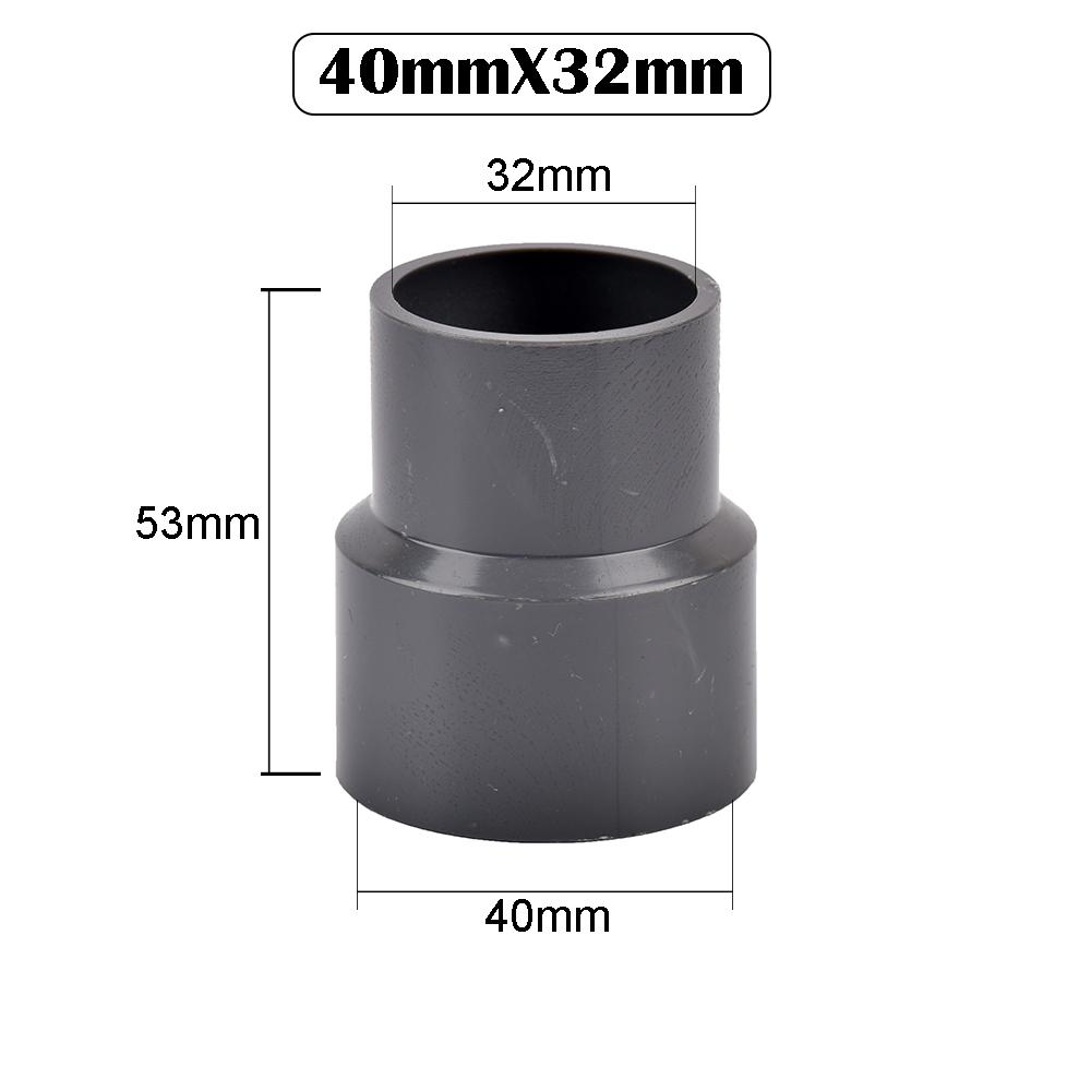 

Фитинги для садового полива 20/25/32/40/50 мм, прямые переходные фитинги из ПВХ, адаптер для водопроводной трубы и аквариума