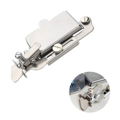 Straight Line Hems Sewing Ruler Multifucntional Household Edge Blocking Hemming Guide Stainless Steel Magnet Presser Foot Tool