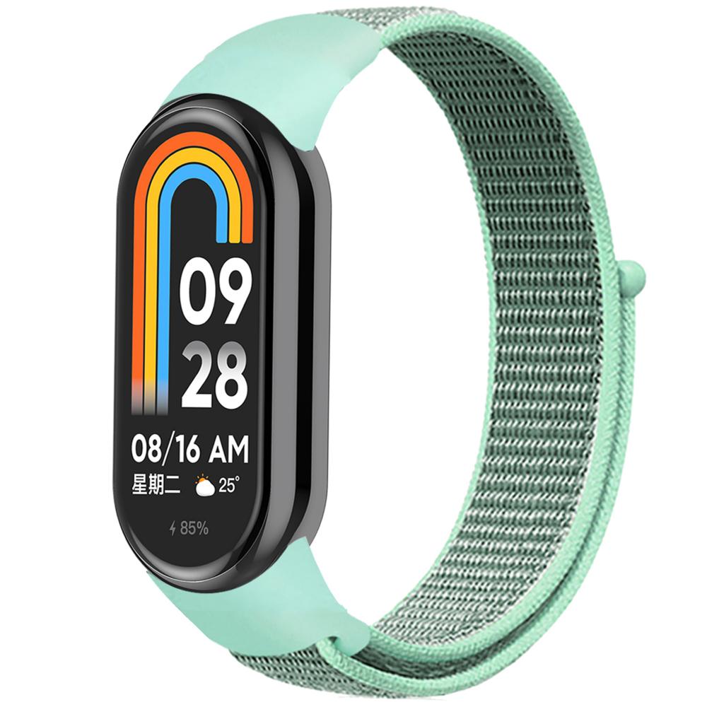 Nylon Loop For Xiaomi Mi Band 10/9/8 Bracelet NFC Breathable Bracelet Wristband Correa Sport Watchband for Mi band 8/9/10 Strap